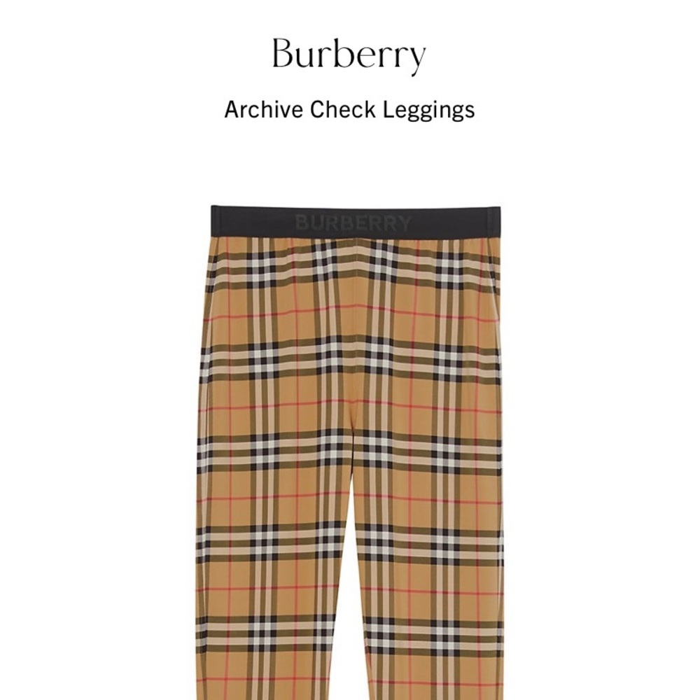Burberry leggings